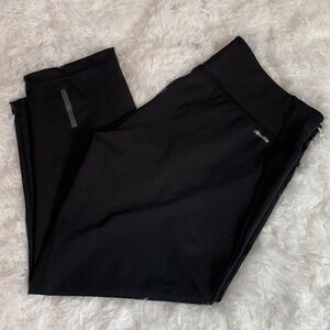 Adidas Climalite Black Cropped Athletic Leggings